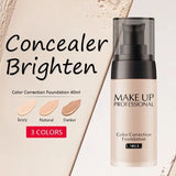LAIKOU Makeup Base Face Liquid Foundation BB Cream Concealer Moisturizer Oil-control Whitening Waterproof Maquiagem Makeup 40g