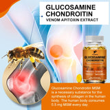 Glucosamine Chondroitin Capsules Vitamin C Nutrition Dietary Supplement Bone Knee Back Health Joints Mobility