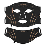 7 Color LED Face Mask with Neck Wireless Portable Red Light Therapy for Anti-Aging, Wrinkles, Skin Rejuvenation, Home Use