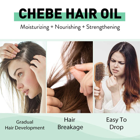 GOIPLE Chebe & Rosemary Essential Oil Moisturizing and Nourishing Hair Product Promote Healthy Hair Oil Smooth Shiny Conditioner