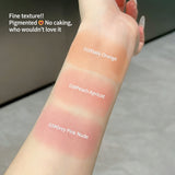 Daily Matte Blush Collection Natural Glow Buildable Cheek Color Long-Lasting Everyday Blush Makeup Natural Flush 3 Colors