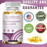Skin Whitening & Anti-Aging Capsules - Glutathione Collagen Supplement with Antioxidant for Dull Skin