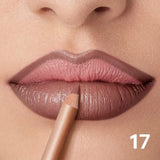 Nude Matte Lip Liner, Waterproof Long Lasting High Pigment Lip Pencil, Smooth Precise Lip Makeup Gift for Women
