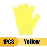 1/2Pcs Five Fingers Bath Gloves Peeling Exfoliating Household Shower Towel Scrub Body Wash Elastic Wipe Back Body Cleaning Tools