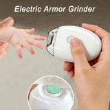 2 IN 1  Electric Nail Clipper Cutter with LED Light Automatic Nail Grinder Trimmer for Baby Mini Manicure Tool Nail Care