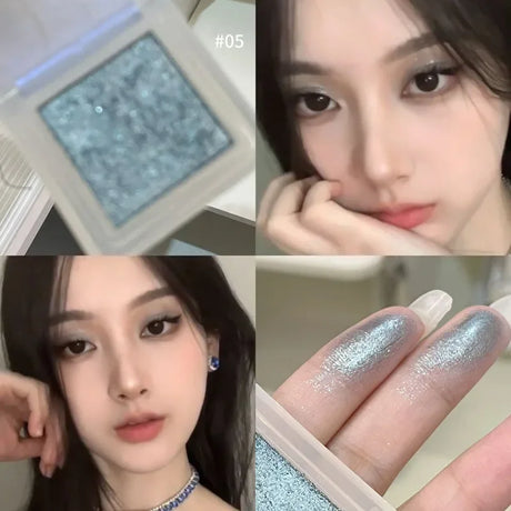 Wild Rose Black Eyeshdaow Palette Matte Glitter Single Color Eyeshadow Gothic Red Pigments Waterproof Fashion Smoky Eyes Makeup