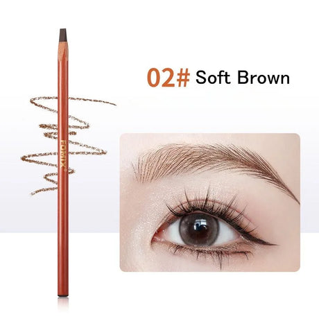 Matte Hard Eyebrow Pen Microblading Brows Definer Enhancers Easy To Apply Pencil Permanent Natural Waterproof Eyebrows Paint