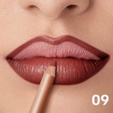 Matte Lip Liner Pencil Nude, Long-Lasting Waterproof, Smudge-Proof, Precise Outline, Smooth Creamy Formula
