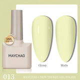 MAYCHAO 12ml Gel Nail Polish Set Professional Salon Nail Art Gels Varnish UV LED Semi Permanent Nail Lacquer Nail Supplies