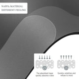 Diatomaceous Earth Bath Mat Super Absorbent Non Slip Fast Drying Soft Floor Mat for Bathroom Shower Laundry Bedroom Kitchen RV