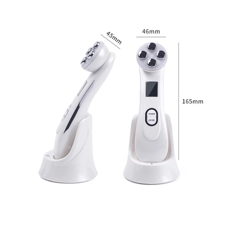 Face Lifting Machine EMS Micro-current Facial Skin Firm Massager LED Photon Rejuvenation Beauty Device