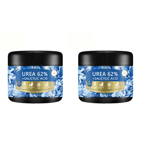 GSWP Urea Salicylic Acid Hand & Foot Moisturizing Cream, Containing Aloe Vera & Tea Tree Oil, Nourishes Dry Skin. 60g/120g