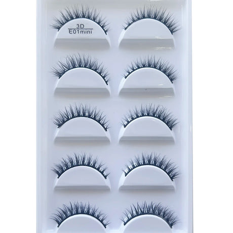 33 Style 10/50/100 Boxes 5 Pairs Natural 3D Mink False Eyelashes Makeup Fake Eye Lashes Faux Cils Make Up Beauty Tools Wholesale