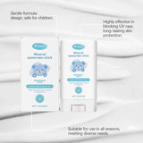 Children's Mild Sunscreen Stick Refreshing Not Irritating SPF 50+ Prevent UVA/UVB Sunburn Moisturize Children Nourish Sunscreen
