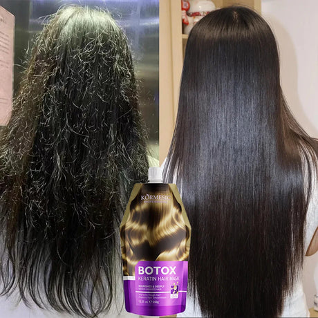 Magical Keratin Hair Mask For Maltreated Hair 5Seconds Repairing Damaged Frizzy Hairs Smoothing Nourish Straightening Hair Care
