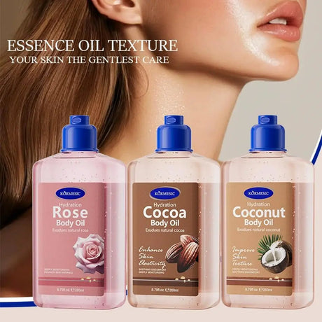 KORMESIC Coconut Moisturizing Body Oil Massage Essential in Body Skincare Care English Massage Oil Oil Body J0L1