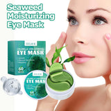 Seaweed Eye Mask Fade Dark Circles Eyes Bags Removal Firming  Anti Puffiness Relieve Eye Fatigue Moisturizing Under Eye Patches