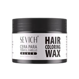 Temporary Hair Color Wax Coloring Styling Pomade Mild White Covering Nourishing Hair Clay Color Cream Gel Hair Dye Mud Easy Wash
