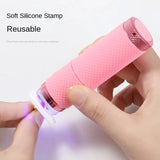 Nail Lights Dryer Ultraviolet  UV Lamp Mini Flexible Clip-On Desk USB Gel Curing Manicure Pedicure Tools