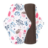 Washable Menstrual Pad Panty Liner Reusable Cloth Sanitary pad Hygienic and Soft Washable Charcoal Menstrual