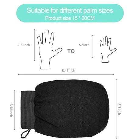 Shower Exfoliating Gloves Gant Exfoliating Glove Scrub Bath Towel Northeast Peeling Mitten Dead Skin Scrubber Shower Gloves