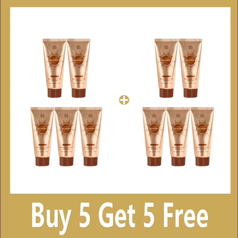 Whiten and Lighten Spots Mask Spots Peel-Off Facial Mask Anti-Blemish Freckle Brightening Mask Deeply Clean Pore Tightening Mois