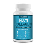 Multi Collagen - Nourishes The Skin, Slows Down Aging, Promotes Healthy Hair, Strong Nails, and Improves Intestinal Digestion