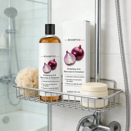 Red Onion Hair Growth Shampoo Against Hair Loss Products Strengthening Hair Follicle Lightweight Cinnamon Rosemary Oil Shampoo