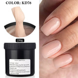 MSHARE 250g Clear Acrylic Gel Hard Gel For Nail Extension Pink Nude White Acrygel Hema TPO Free Builder Nail Gel French Nail Art