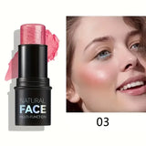 Natural Face Highlighter Concealer,Waterproof Face Contour Pen, Easily Sculpt Your Fface to Create a Perfect Light Makeup Effect