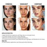 Super Coverage Concealer Multi-Use Cream Oil Free Highlight Covers Dark Circles Long-lasting Natural Matte Finish Long Wear Make