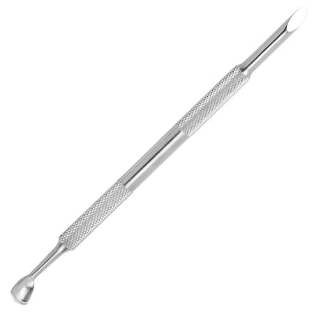 Nail Circle Beveled Head Stainless Steel Cuticle Pusher Nail Art Sanding Tablet Manicure Sticks Tool for Salon Nails Accessories