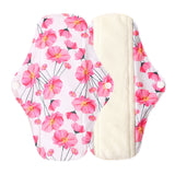 Washable Menstrual Pad Panty Liner Reusable Cloth Sanitary pad Hygienic and Soft Washable Charcoal Menstrual