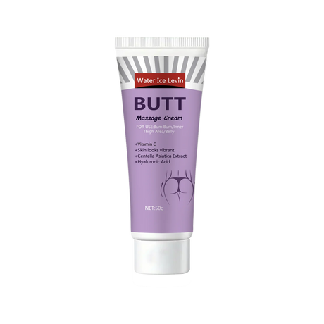 Hip cream with glycerin, vitamin C and hyaluronic acid for all skin types