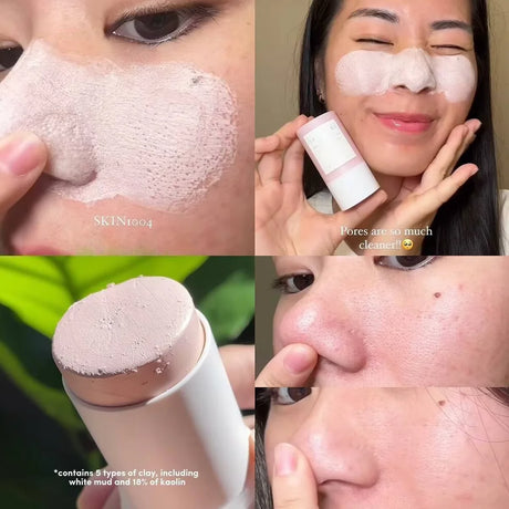 SKIN1004 Madagascar Centella Poremizing Quick Clay Stick Mask,Lightweight Watery Formula,Sheer,Korean Skincare,Korean Makeup
