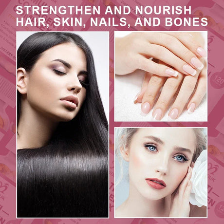 Buy 1 Get 1 Free! Advanced Multi Collagen Complex Supplement, Support Joint Pain Relief, Cartilage Repair & Skin Whitening