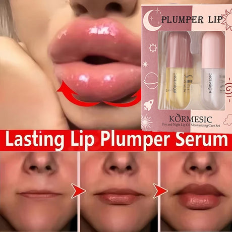 Lasting Volumising Lip Plumper Serum Instant Lips Elasticity Plumping Gloss Oils Long-Lasting Moisturising Makeup Sexy Lip Care