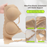LERVANLA Artificial Silicone Breasts Forms Pads Fake Boobs Chest Women's Silicone Underwear Eexy Breast Padded Bra Becomes Big