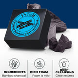 Men's Care Cologne Bamboo Charcoal Soap - Deep Clean & Bath Soap, Cleansing Face Soap Freshness 65G/Pc-1Pc