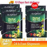 Pure Natural Herbal Hair Dye Shampoo 5 Minutes Change Hairs Color Non-irritating Repair Gray White Fashion Hair Care Women Men