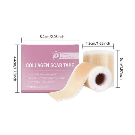 Silicone Scar Patch 4x150cm Waterproof Keloid Removal Strip Effective Scar Therapy Self-Adhesive Tape for Surgical Acne Burn