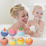 2026 Essential Oil Bath Salts Ball Bathtub Bath Ball Exfoliating Moisturizing Cleaning Body Bubble Balls Shower Accessories