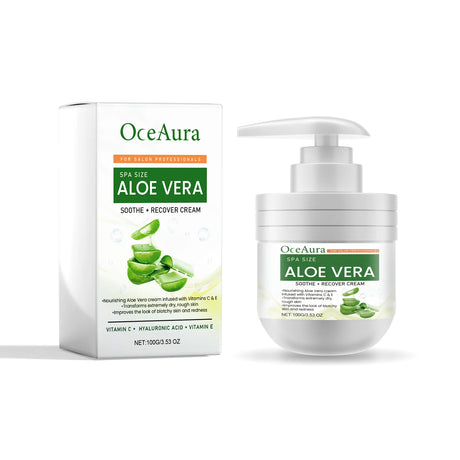 Aloe Vera After Sun Repair Cream,Triple Threat Damage Control,Instant Cooling&Redness Banisher,Cell Plumping&Rehydration,Anti Sun Spot&Brightening Power,Flawless Tan Extender,Collagen Recovery Booster,Ultra Lightweight Hydro