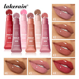 Lip Gloss Glowy Balm Tinted Lip Moisturizer Repairing Nourishing Lip Tint Glow Liquid Lip Gel Hydrating Lips Care