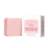 Castor Oil Conditioner Soap Bar,Moisturizing Nourishing Solid Shampoo,Strengthen Hair Roots Care,For Dry Frizzy Damaged Hair