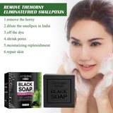 Bamboo Charcoal Cleansing Face Soap Remove Facial Dirt Reduce Blackheads Prevent Pore Blockage Deep Exfoliating Cleansing Soap