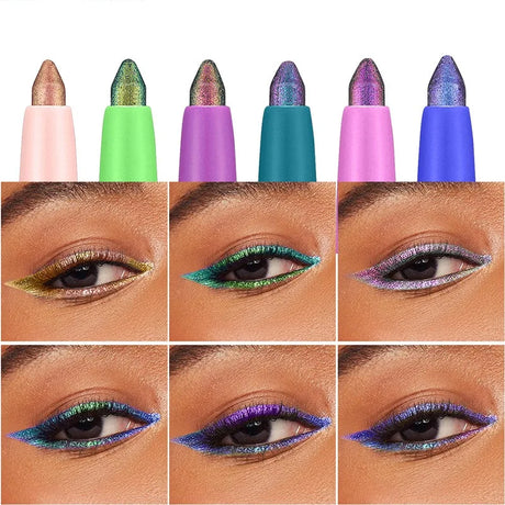 Color-Changing Eyeshadow Stick Multi Chrome Eyeliner Waterproof