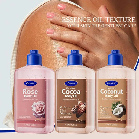 KORMESIC Coconut Moisturizing Body Oil Massage Essential in Body Skincare Care English Massage Oil Oil Body J0L1