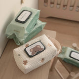 Pouch for Wipes Dispenser Box  Baby Wipe Pouch Water Tissue Holder  Baby Wet Wipes Case  Maengu Tissue Box