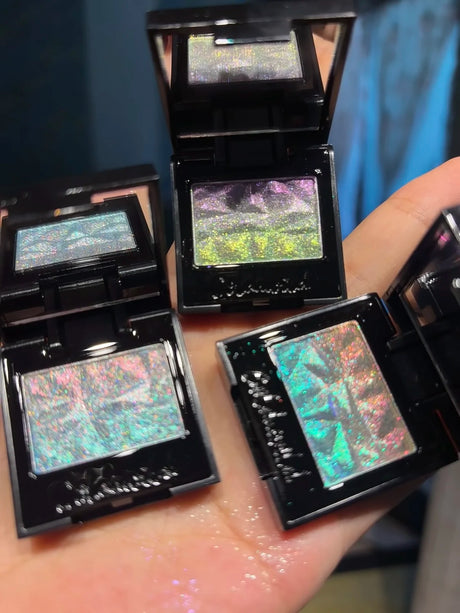 Coldnwild Monochrome Gradual Eye Shadow Chameleon Glitter Blue Purple High Concentration Optical Matching Eyemakeup